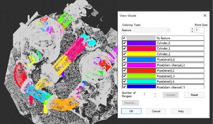 CAD drafting Features Recognition and 3D Objects Creating  0