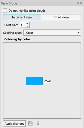 CAD drawing Point Clouds View Mode 23