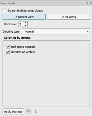 CAD drawing Point Clouds View Mode 26