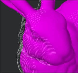 CAD drawing Combining a Cloud with a Model 8