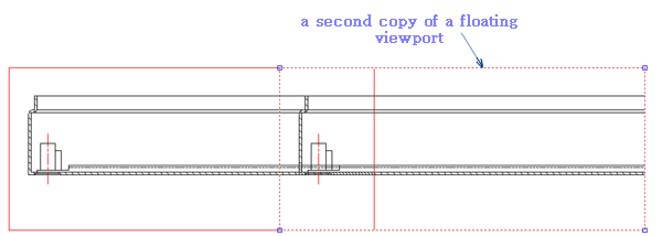CAD software Example of design drawings of extended objects 4