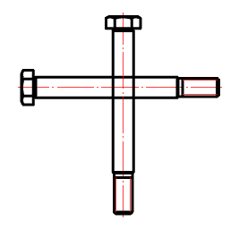 CAD drawing Move up 5