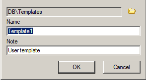 CAD software Save template note 1