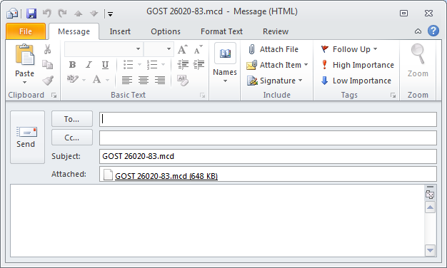 CAD software Tab "Library" 10
