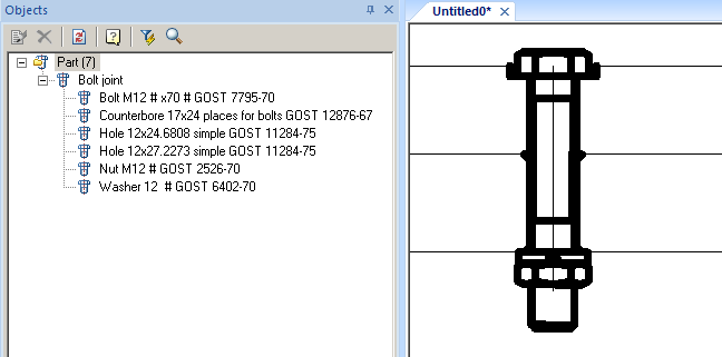 CAD software Remove fasteners 7