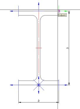 CAD software Abstract model of the detail 1