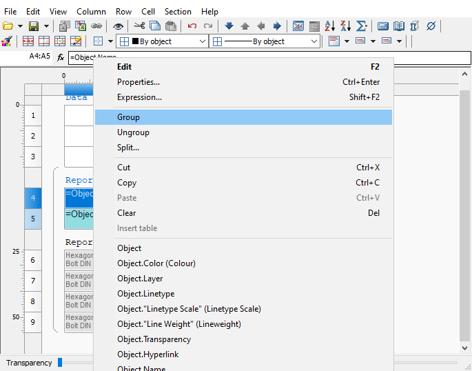 CAD drawing Report Template 5