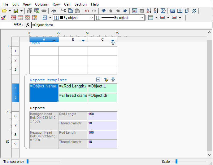 CAD drafting Report Template 6