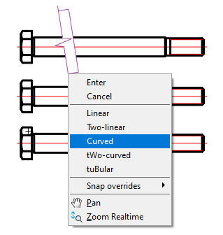 CAD drawing Breaks 8