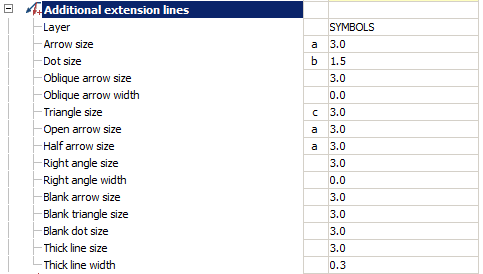 CAD software SETTINGS 70