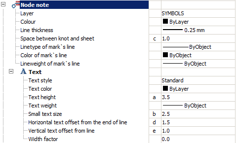 CAD drafting SETTINGS 75