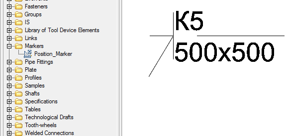 CAD drafting WORKING WITH STANDARD ELEMENTS 171