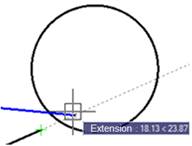 CAD drawing Object Snap Mode OSNAP 44