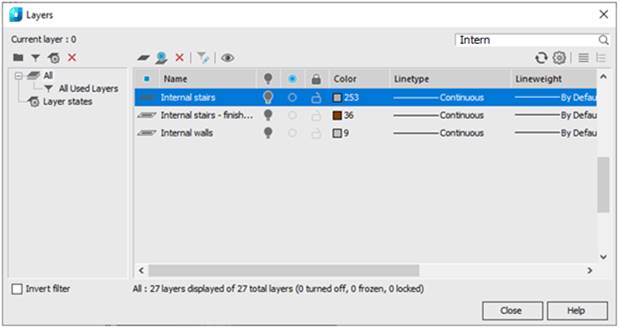 CAD drafting Layers 48