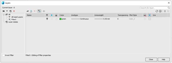CAD drawing Layers 107