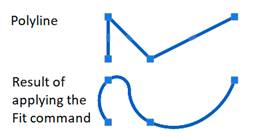 CAD software Editing a Polyline 10