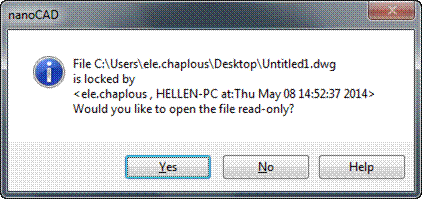 CAD drafting Opening a Document 18