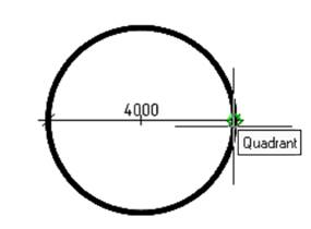 CAD drafting Diameter Dimensioning 15