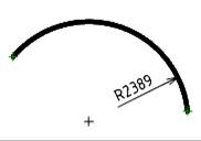 CAD software Radial Dimensioning 16