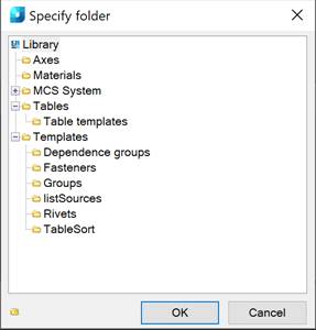 CAD drafting Interface of the Table Editor Dialog 123