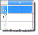 CAD drafting Design of Rows and Columns 0