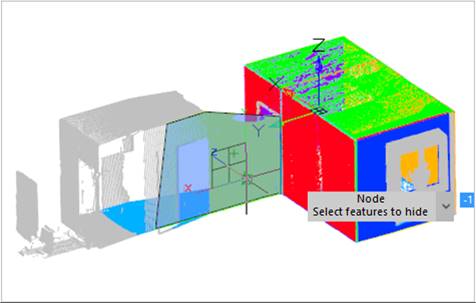 CAD drawing Hiding a Feature 8