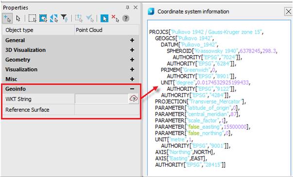 CAD software Point Cloud Info 28