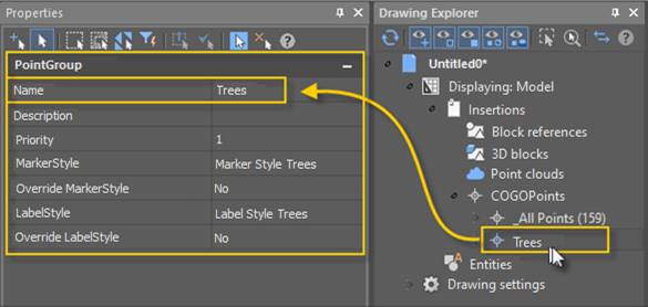 CAD software Creating Geopoints 10