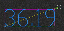 CAD drafting Creating Geopoints by Points and Texts 9