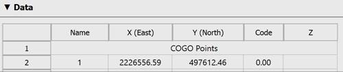 CAD drawing Exporting Geopoints 20