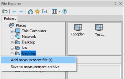 CAD software Adding Measurement File 7