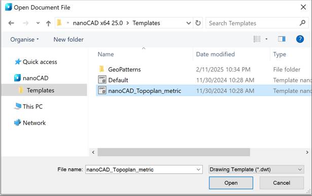 CAD software To Create a Layout from a Template 10