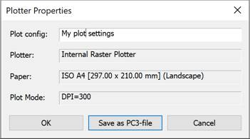 CAD drafting Plotter Settings 12