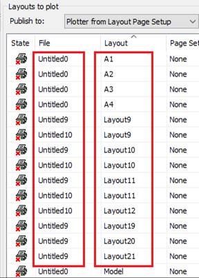CAD drafting Batch Plot 15